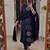 Cotton cambric straight  kurti-pant-dupatta  set