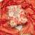 Multi viscose banarasi handwork dress material with dupatta
