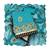 Blue chanderi modal cotton embroidery dress material with dupatta