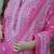 Pale magenta embroidered suit set with dupatta
