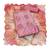 Pink roman cotton silk embroidery dress material with dupatta