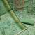 Sea green cotton silk handwork dress material with dupatta