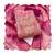 Pink cotton silk handwork dress material with dupatta