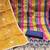 Multi banarasi jacquard handwork dress material with dupatta