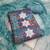 Multi roman cotton silk sequins dress material with dupatta