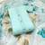 Sea green pure cotton silk embroidery dress material with dupatta