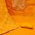 Orange modal chanderi embroidery dress material with dupatta