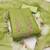Light olive green viscose golden crush embroidery dress material with dupatta