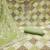 Multi cembric cotton handwork dress material with dupatta