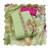 Green pure cotton silk sequins dress material with dupatta