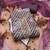 Purple jam cotton handwork dress material with dupatta