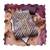 Purple jam cotton handwork dress material with dupatta