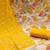 Multi jam cotton handwork dress material with dupatta