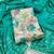 Multi jam cotton handwork dress material with dupatta