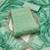 Light green viscose fendy sattin sequins dress material with dupatta
