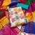 Multi modal cotton handwork dress material with dupatta