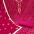 Pink jam cotton handwork dress material with dupatta