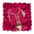 Pink jam cotton handwork dress material with dupatta
