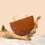 The Royal Hand carved Semicircle bag in sheesham wood