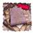 Purple banarasi cotton weaving dress material with dupatta