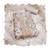 Beige viscose organza sequins dress material with dupatta