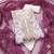 Cream viscose organza sequins dress material with dupatta