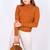 Tash Bags Round engraved bag in solid Sheesham wood