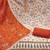 Multi pure cambric cotton embroidery dress material with dupatta