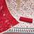 Multi pure cambric cotton embroidery dress material with dupatta