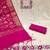 Off white pure cotton embroidery dress material with dupatta