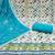 Multi pure cambric cotton embroidery dress material with dupatta