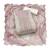 Baby pink premium roman cotton embroidery dress material with dupatta