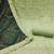 Light green premium roman cotton embroidery dress material with dupatta