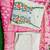 Off White Khadi Cotton Kurta Set with Floral Embroidery & Pink Khadi Silk Dupatta