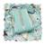 Sea green premium roman cotton handwork dress material with dupatta