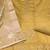 Beige glass organza embroidery dress material with dupatta