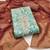 Multi banarasi cotton handwork dress material with dupatta