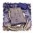 Royal blue fandy silk sequins dress material with dupatta