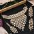 Heavy kundan bridal choker necklace set with long earrings & maang tikka | pearl beaded wedding jewelry