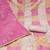 Multi viscose organza sequins dress material with dupatta