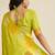 Light green color silver & gold zari woven kanjivaram silk saree with blouse
