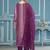 Multi simmer handwork dress material with dupatta