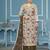 Multi organza banarasi handwork dress material with dupatta