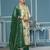 Multi viscose banarasi handwork dress material with dupatta
