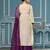 Multi viscose banarasi handwork dress material with dupatta