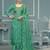 Light green viscose organza sequins dress material with dupatta