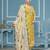 Mustered banarasi viscose weaving dress material with dupatta