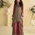 Designer Crepe Co-ord Set with Hand Mirror Work – Multicolor Indian Ethnic Outfit for All Sizes