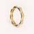 Gold plated blue stone kundan bangles