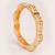 Gold plated kundan  bangles